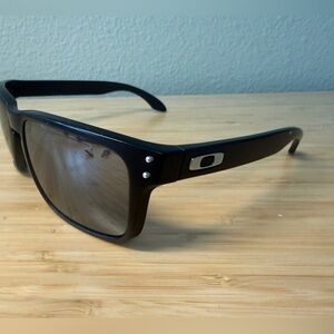 Genuine Oakley Holbrook Low Bridge (Asian) Fit Sunglasses Frames - Matte Black